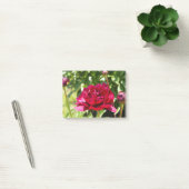 Dark Maroon velvet peonies Post-it® Notes (Kantoor)