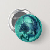 Dark Mermaid Button - Geheime Kisses (Voorkant /achterkant)