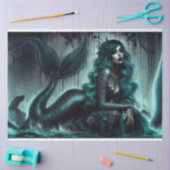 Dark Mermaid Tissue Paper Tissuepapier (Craft)