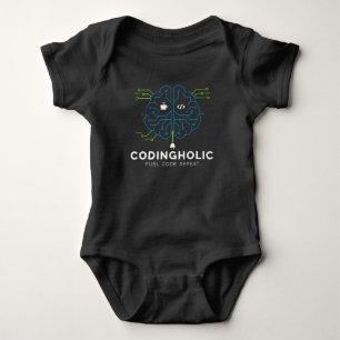 Dark Mode Coder Baby Cadeau   Nieuwe ontwikkelaar Romper