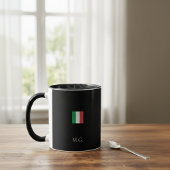 Dark Mode Matte Black Ceramic Mug Custom