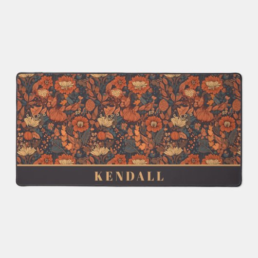 Dark Moody  Bloemen Bureaumat (Voorkant)