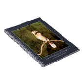 Dark Moody Blue Jay Journal | Personalized Art (Côté Droit)