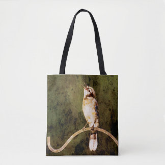 Dark Moody Blue Jay Tote Bag | Nature Inspired Art