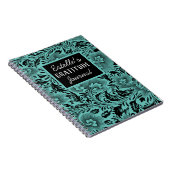 Dark Moody Foliard Journal de Gratitude (Côté Droit)