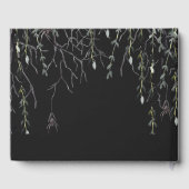 Dark Moody Gothic Wedding Gastboek Gastenboek (Achterkant)