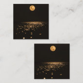 Dark Moon Vierkante Visitekaartje (Voorkant / Achterkant)
