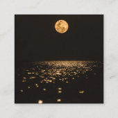 Dark Moon Vierkante Visitekaartje (Achterkant)
