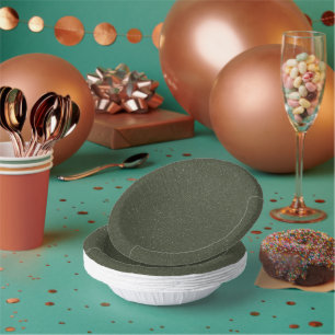 Dark Moss Glitter-Look Paper Bord –