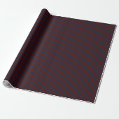 Dark Navy & Burgundy Striped Cadeaupapier (Uitgerold)