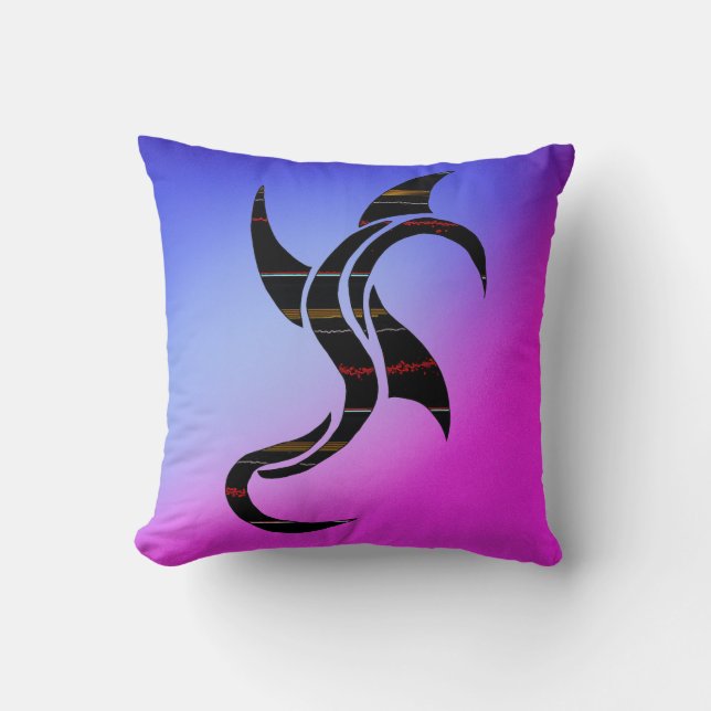 Dark Neo Pizzazz Kussen (Voorkant)