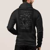DARK OPS: Nova Mech — Tactical Noir Hoodie (Achterkant)
