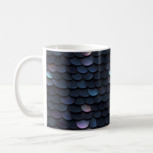Dark Pattern Scale Koffiemok (Links)