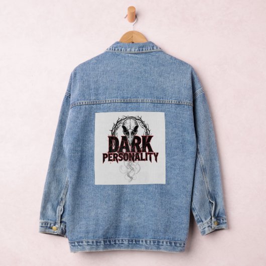 Dark personality denim jacket (Hangar)