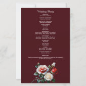 Dark Pretty rose blanc rouge roses programme de ma (Dos)