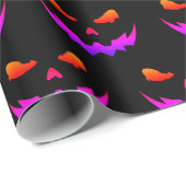 Dark Pumpkin Glow Cadeaupapier (Rol Hoek)