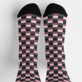 Dark Purple Color Combination Sokken (Top)