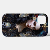 Dark Queen Angel Fantasy Art Case-Mate iPhone Case (Achterkant (horizontaal))