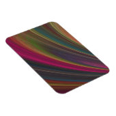 Dark Rainbow Swirls Magnet Magneet (Rechterzijde)