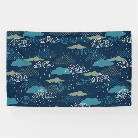 Dark Rainy Night Spandoek (Horizontaal)