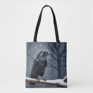 Dark Raven Black Bird Draagtas