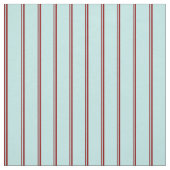 Dark Red en Turquoise Pattern Stof (Swatch)