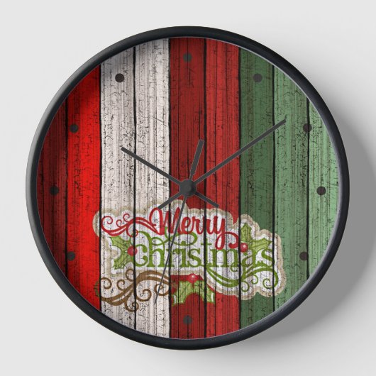 Dark Red Green Weathered Wooden Plantern Pattern (Voorkant)