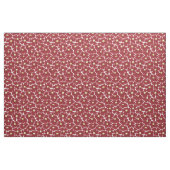 Dark Red Large Scale Florence Pattern Stof (Fat Quarter)