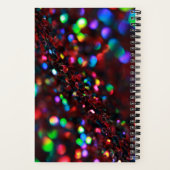 Dark Red Sparkling Journal Notitieboek (Achterkant)