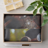 Dark Rider Steampunk Victoriaans Lady Decoupage Tissuepapier (Geschenk)