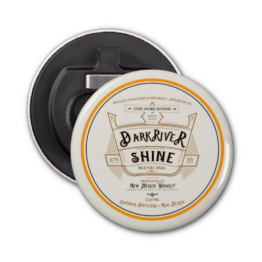 Dark River Shine Sunshine Vicram Button Can Opener (Voorkant)