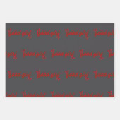 Dark Romance Bookish Wrapping Paper (Voorkant 3)