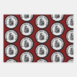Dark Romance Bookish Wrapping Paper