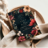 Dark Romance bruiloft thema Save The Date