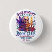 Dark Romance Readers... Ronde Button 3,2 Cm (Voorkant)