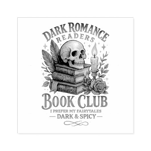 Dark Romance Readers... Rubberstempel (Afrduk)