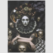 Dark Romantic Decoupage Designs Tissuepapier (Voorkant)