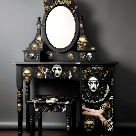 Dark Romantic Decoupage Designs Tissuepapier