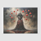 Dark Rose Siren Decoupage Tissuepapier (Voorkant)