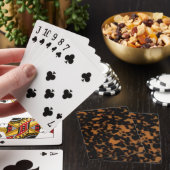 Dark Sable Tortoise Shell die kaarten afspeelt (Insitu)