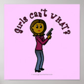 Dark Sharpschutter Girl Poster (Voorkant)