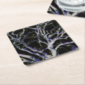 Dark Side 5 coastera Vierkante Kartonnen Onderzetter (Schuin)