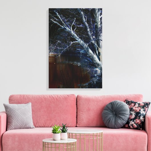 Dark Side 7 16x24 (40x60cm) waccnm Canvas Afdruk (Insitu (Woonkamer))