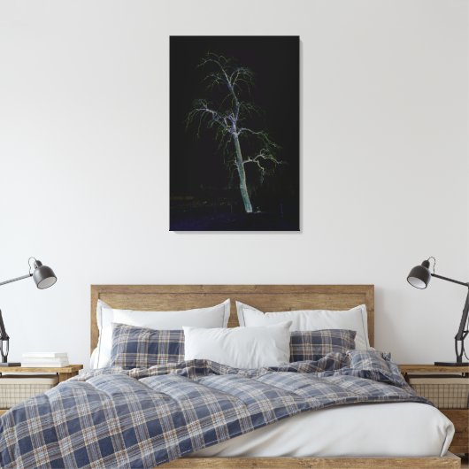 Dark Side 8 24x36 (60x90cm) waccnm Canvas Afdruk (Insitu (Slaapkamer))