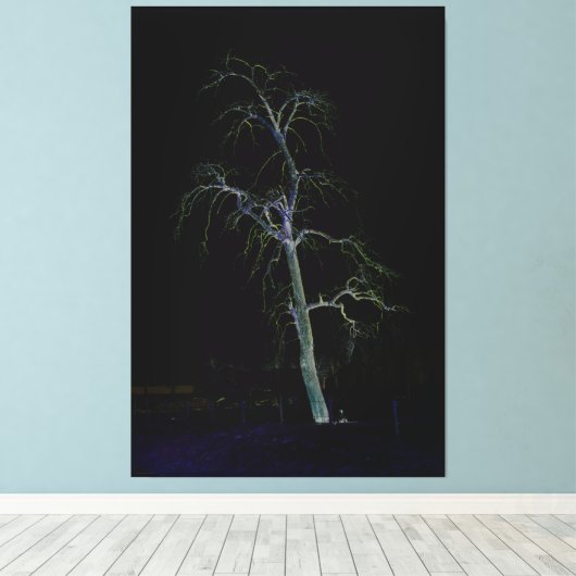 Dark Side 8 40x60 (100x150cm) waccnm Canvas Afdruk (Insitu (Houten vloer))