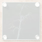 Dark Side 8 coastera Glazen Onderzetter (Achterkant)