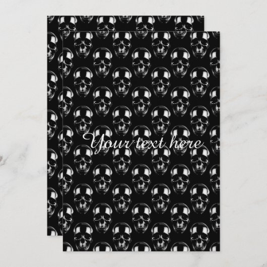 Dark Skulls (Voorkant / Achterkant)