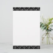Dark Skulls Briefpapier (Staand voorkant)