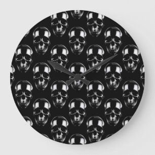 Dark Skulls Grote Klok