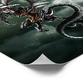 Dark Sky Dragon Poster (Hoek)